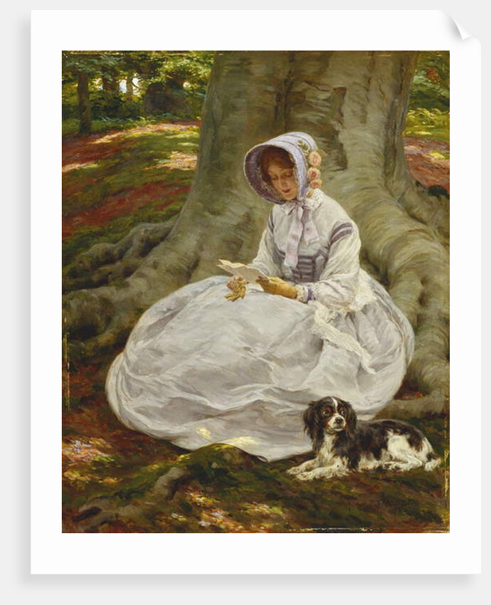 The Letter, 1910 by Frank Dadd