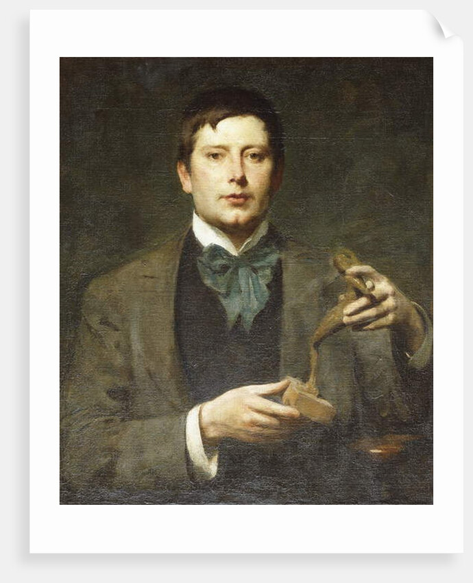 Portrait of the Sculptor George Frampton, as a Student, by Solomon Joseph Solomon