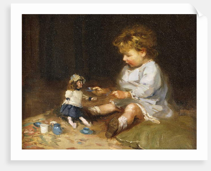 The Tea Party by Harry Mitten Wilson
