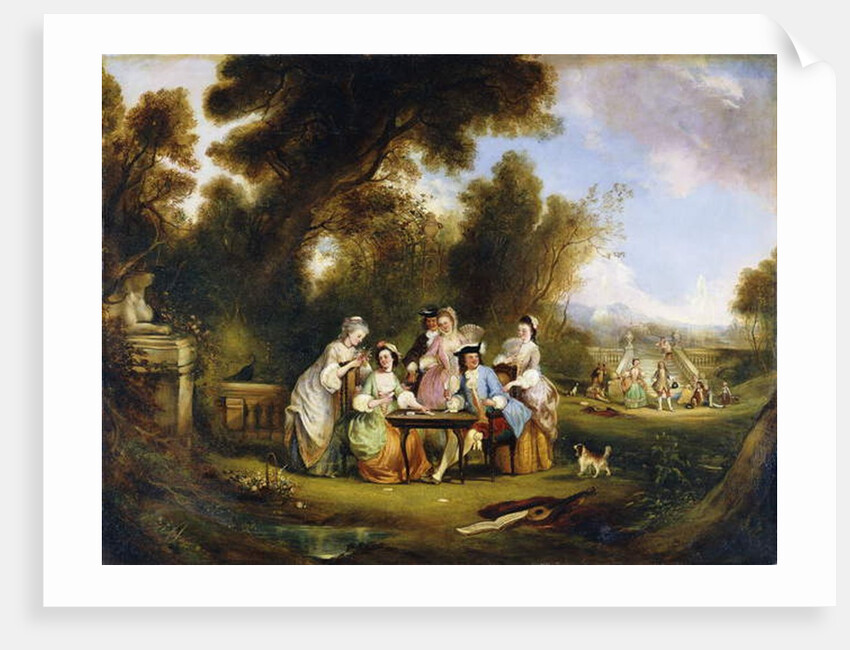 The Card Players by Henry Andrews