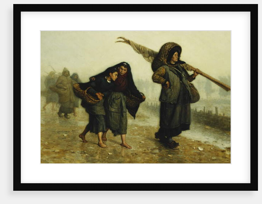 The Shell Collectors; Les Ramasseuses de Coquillages by Jacques Eugene Feyen