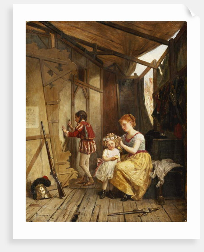 Backstage by Theophile Emmanuel Duverger