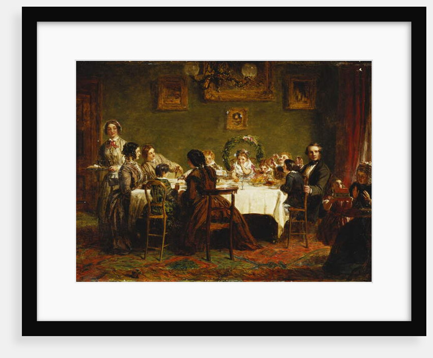 Sketch for 'Many Happy Returns of the Day', c. 1856 by William Powell Frith