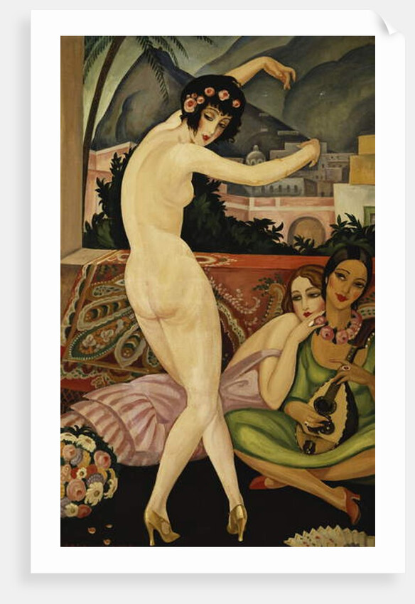 The Dancer; La Danseuse by Gerda Marie Frederike Wegener