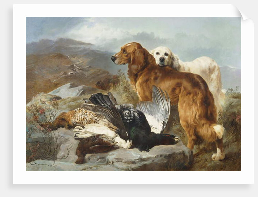 The Day's Bag, 1858 by George Wiliam Horlor