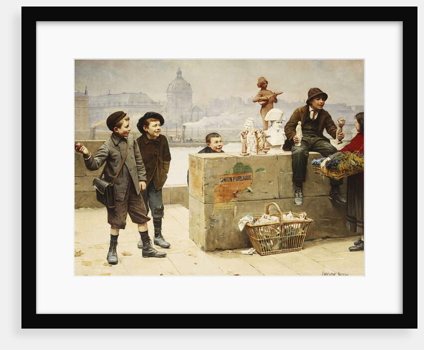 The Young Vendors, by Paul Charles Chocarne-Moreau