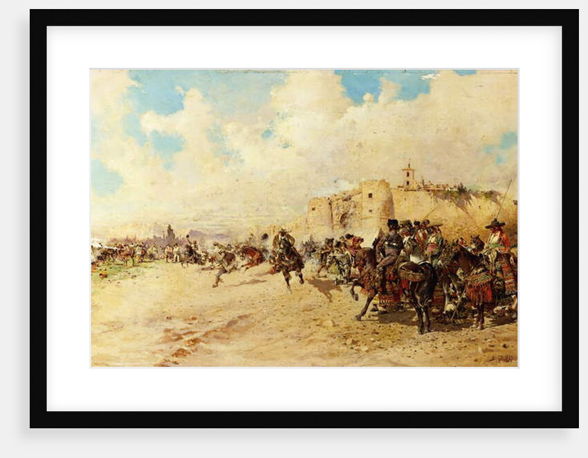 The Gipsy Fair, 1889 by Baldomero Gallofre Ximenis