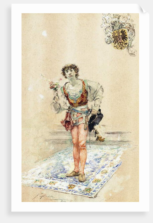 The Suitor by Francisco Pradilla y Ortiz