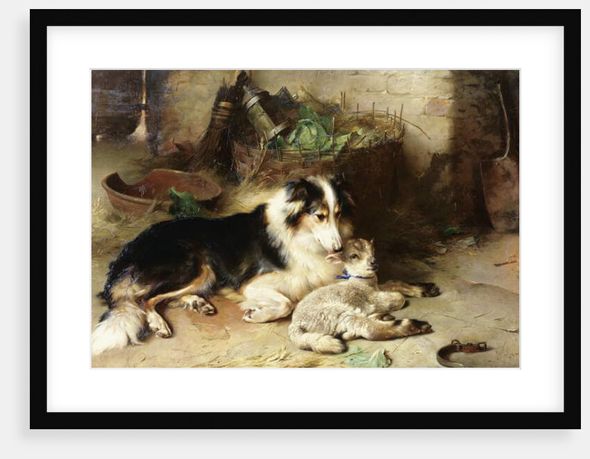 Motherless: The Shepherd's Pet, 1897 by Walter Hunt