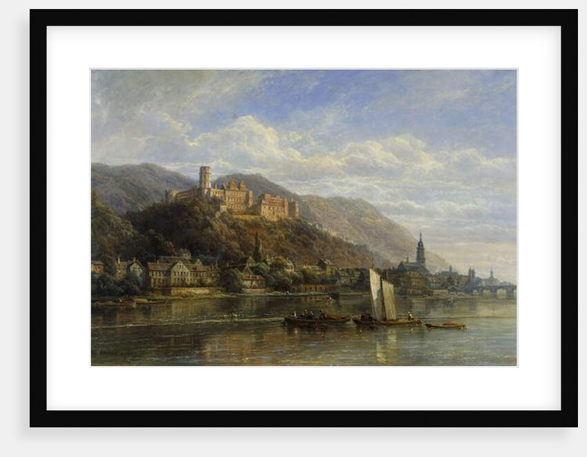 Heidelberg, 1866 by Pierre Justin Ouvrie