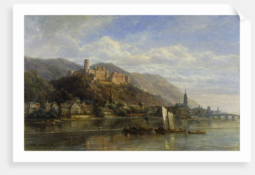 Heidelberg, 1866 by Pierre Justin Ouvrie