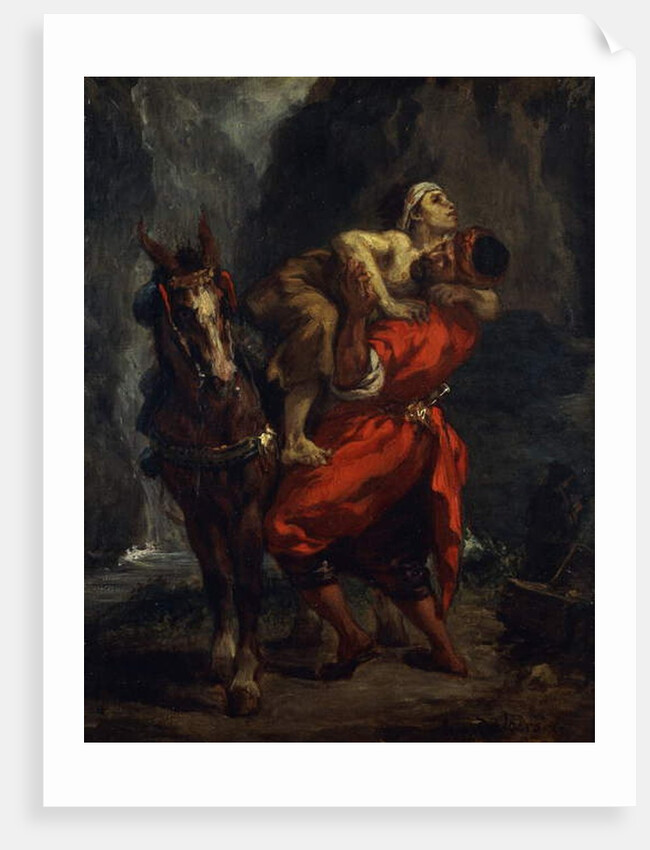 The Good Samaritan by Ferdinand Victor Eugene Delacroix