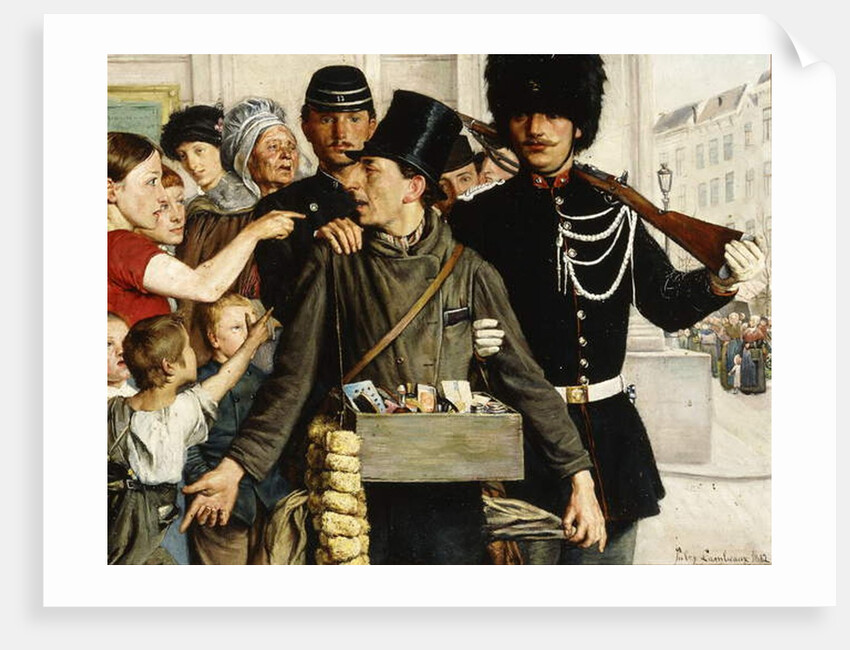 The Arrest, 1882 by Jules Lambeaux