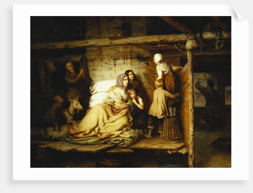 The Flood; Die Uberschwemmten, 1846 by Johann Georg Meyer