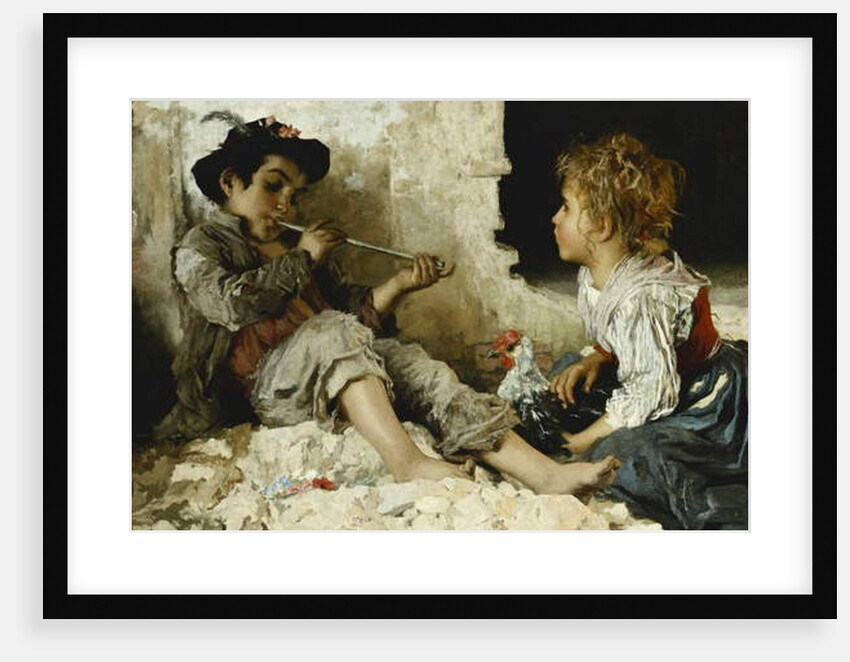 A Captivated Audience, 1876 by Adriano Bonifazi