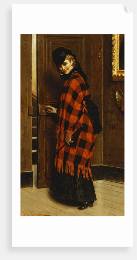 Leaving the Artist's Studio by Tito Conti