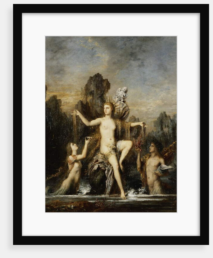 Venus Rising from the Sea; Venus Sortant de l'Onde, 1866 by Gustave Moreau