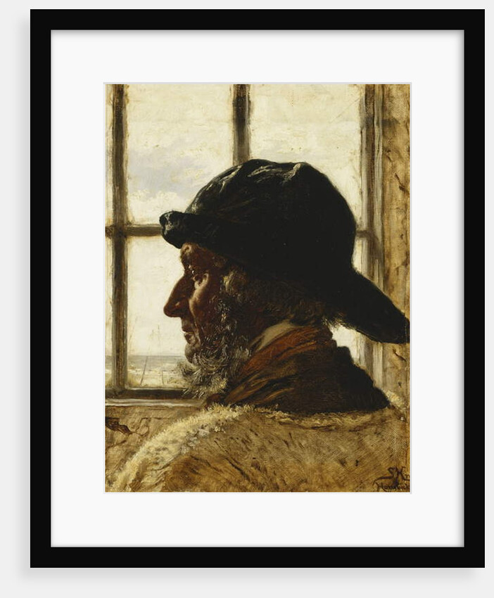 The Old Fisherman, 1873 by Peder Severin Kroyer