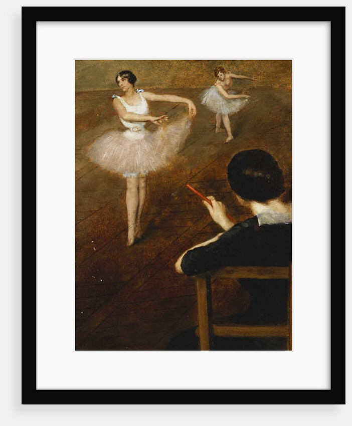The Ballet Lesson by Pierre Carrier-Belleuse