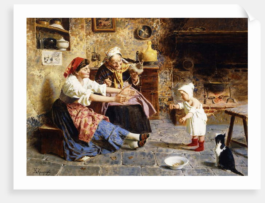 The First Steps by Eugenio Zampighi