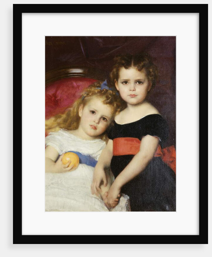 The Sutton Sisters, 1871 by Alexandre Cabanel