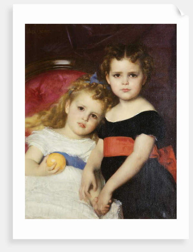 The Sutton Sisters, 1871 by Alexandre Cabanel