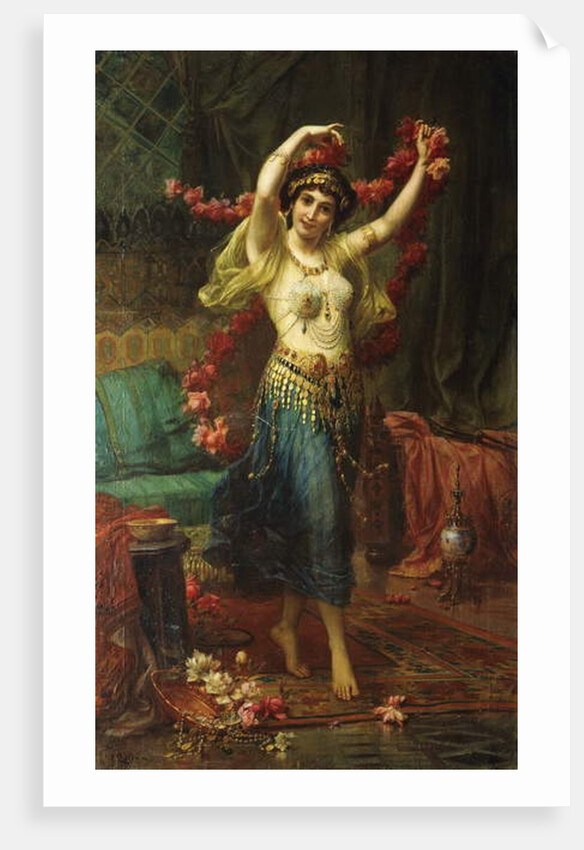 An Odalisque by Hans Zatzka