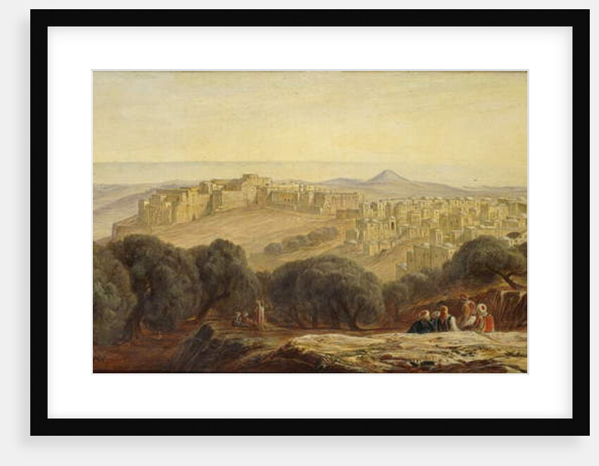 Bethleham, 1873 by Edward Lear