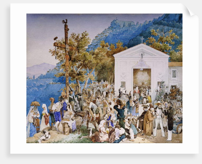 A Town Festival by Austrian School