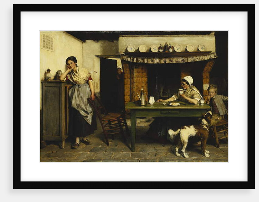 Love's Distraction, 1880 by Evariste Carpentier