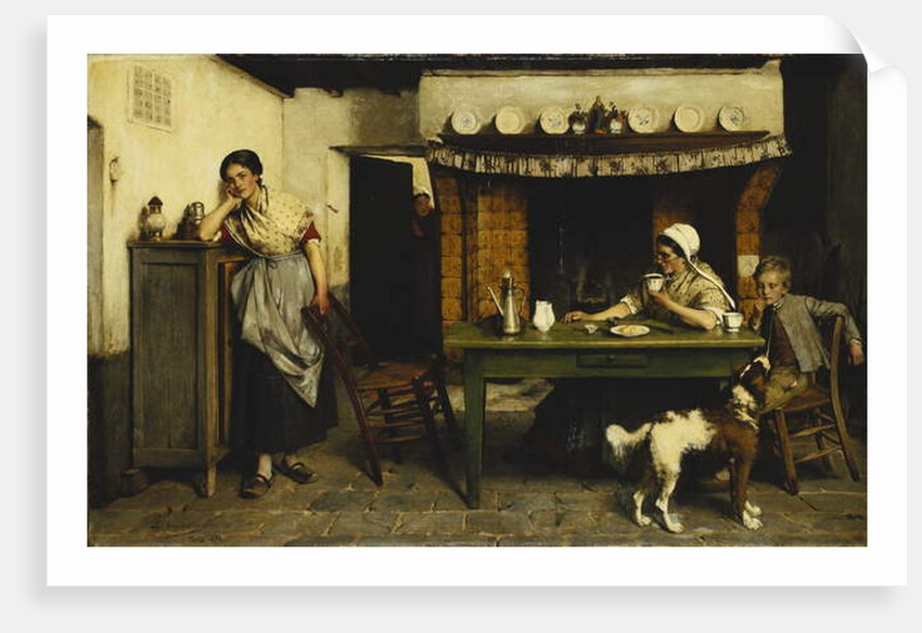 Love's Distraction, 1880 by Evariste Carpentier