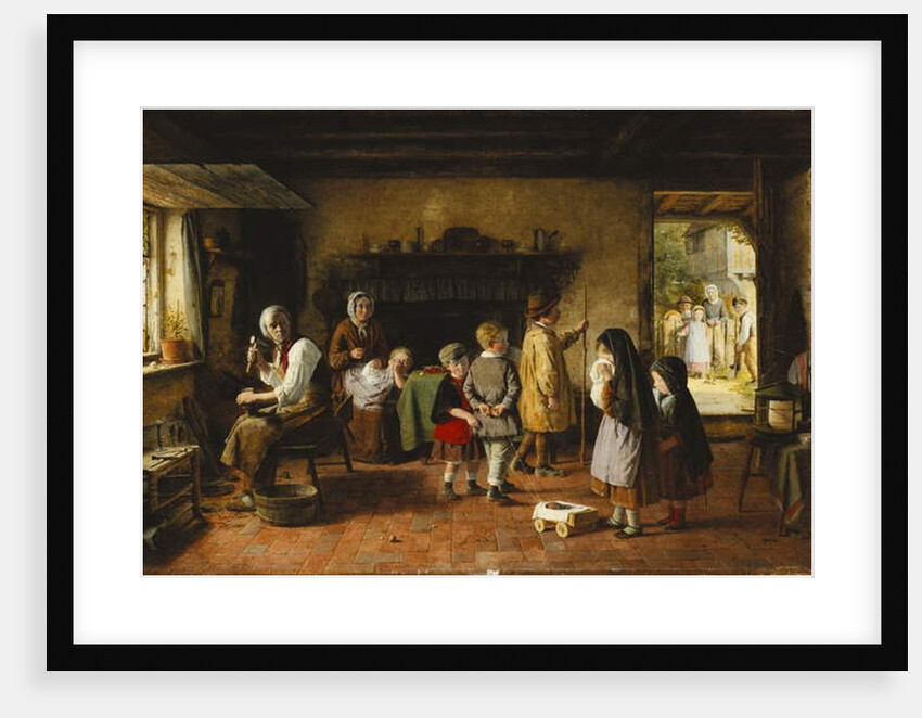 Early Sorrow, 1861 by Frederick Daniel Hardy