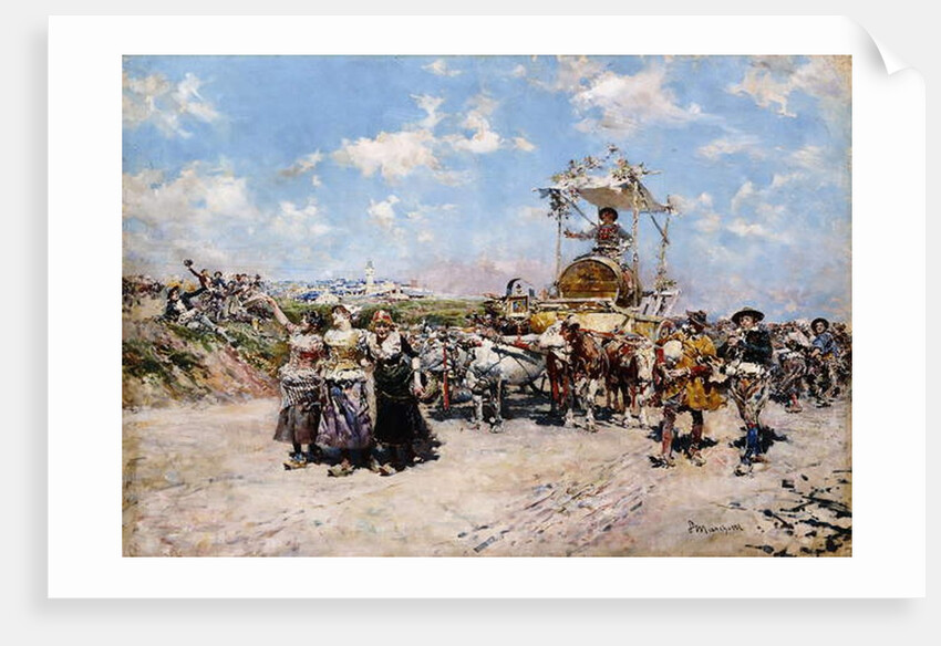 Le Fete des Vendanges de Naples, by Ludovico Marchetti