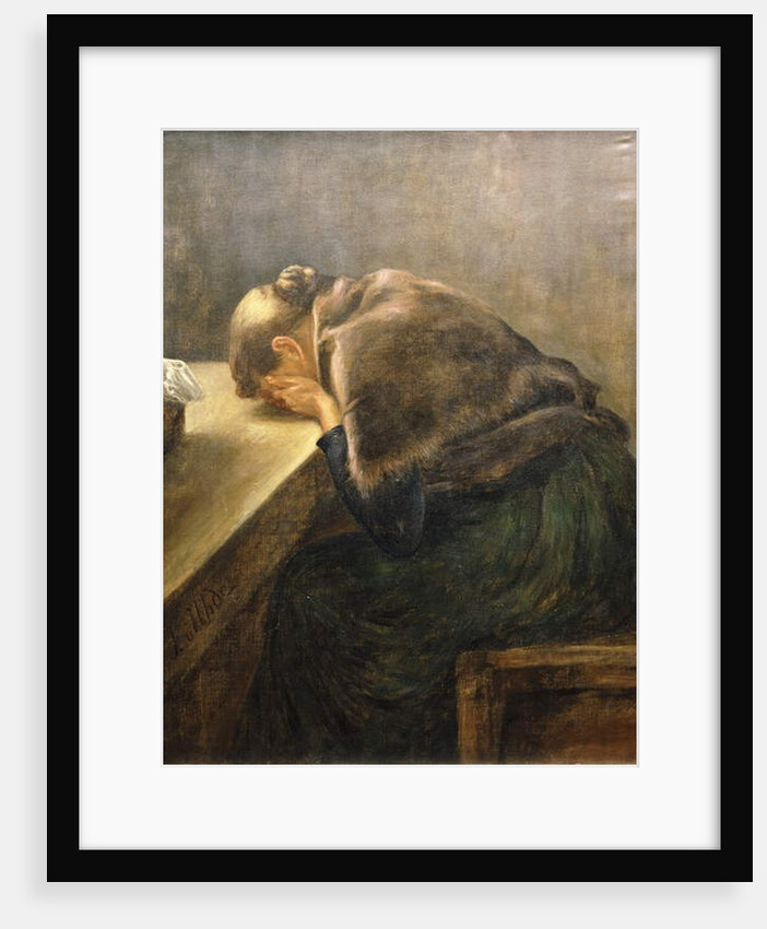 Mourning by Fritz von Uhde