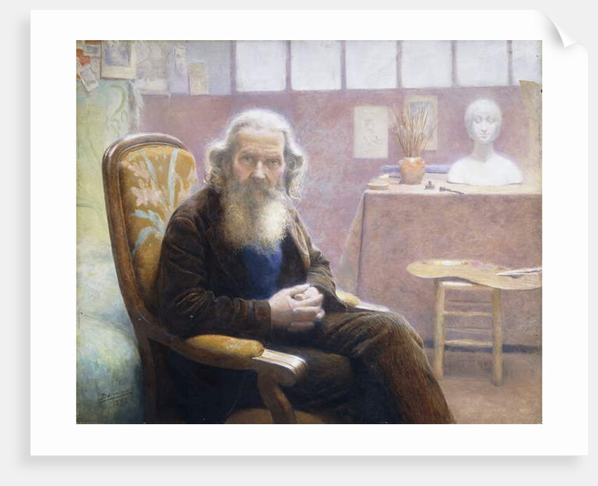 An Old Artist; Un Vieil Artiste, 1898 by Belmiro de Almeida