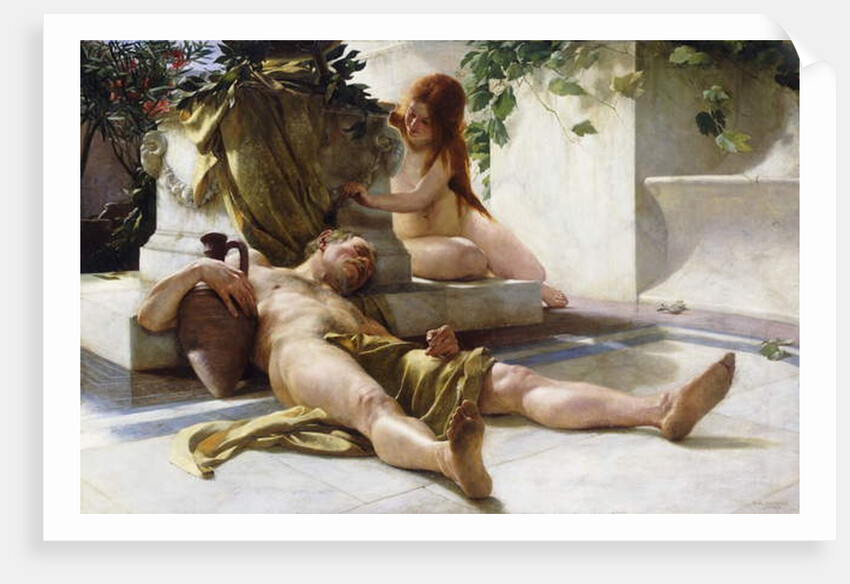 After the Bacchanal, 1898 by Robert Richter