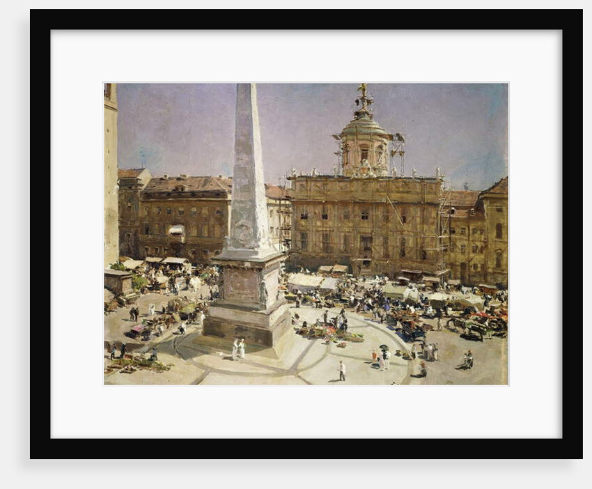 Piazza Santa Maria Maggiore, Rome by Erich Kips
