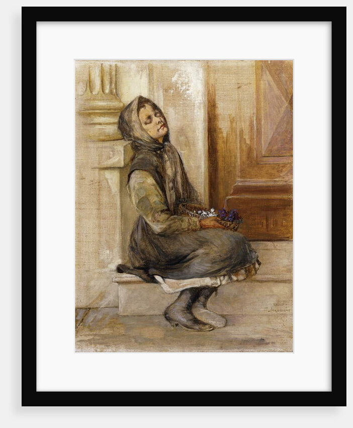 The Flower Seller by Georg Jacobides