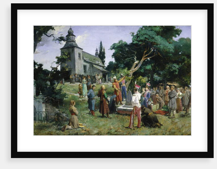 The Honoured Hero, 1901 by Kazimierz Alchimowicz