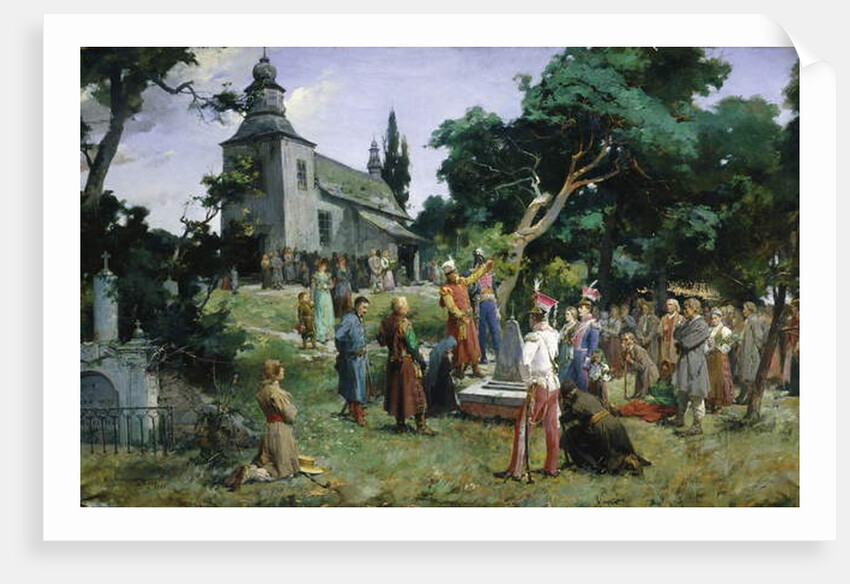 The Honoured Hero, 1901 by Kazimierz Alchimowicz