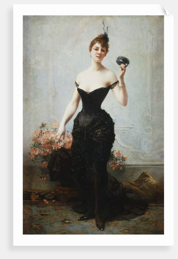 The Masked Ball by Jules Frederic Ballavoine