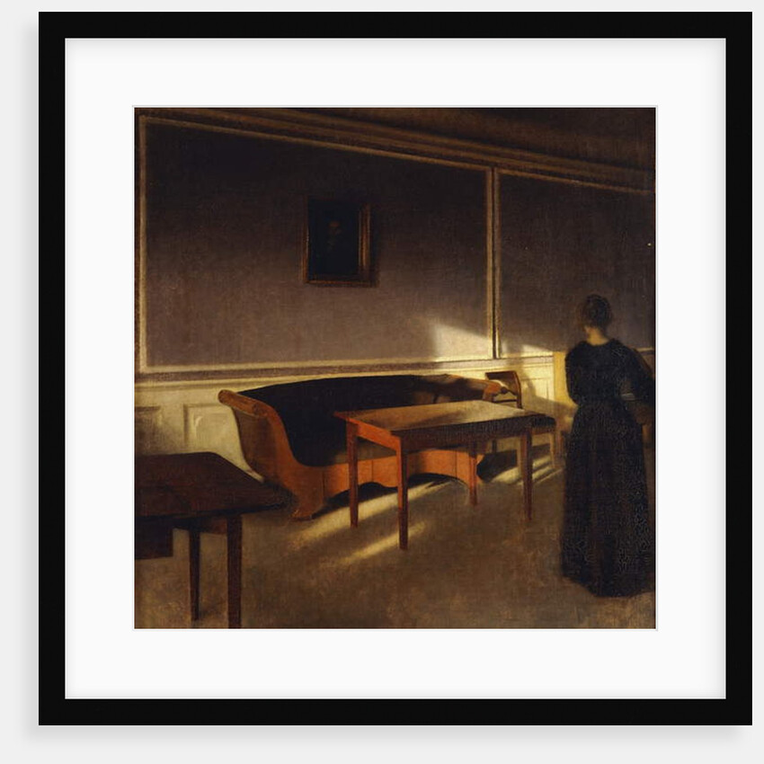 Solskin I Dagligstuen, No.1, 1903 by Vilhelm Hammershoi