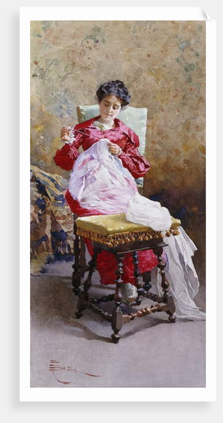 Women in an Interior by Paolo Bedini