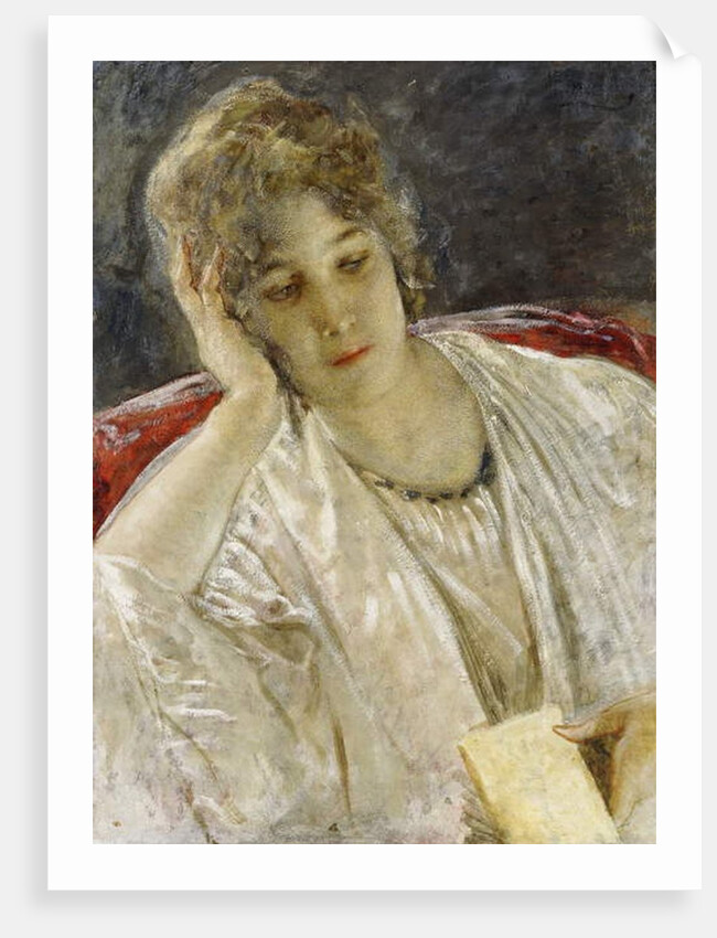 Portrait of a Lady, by Mose Bianchi