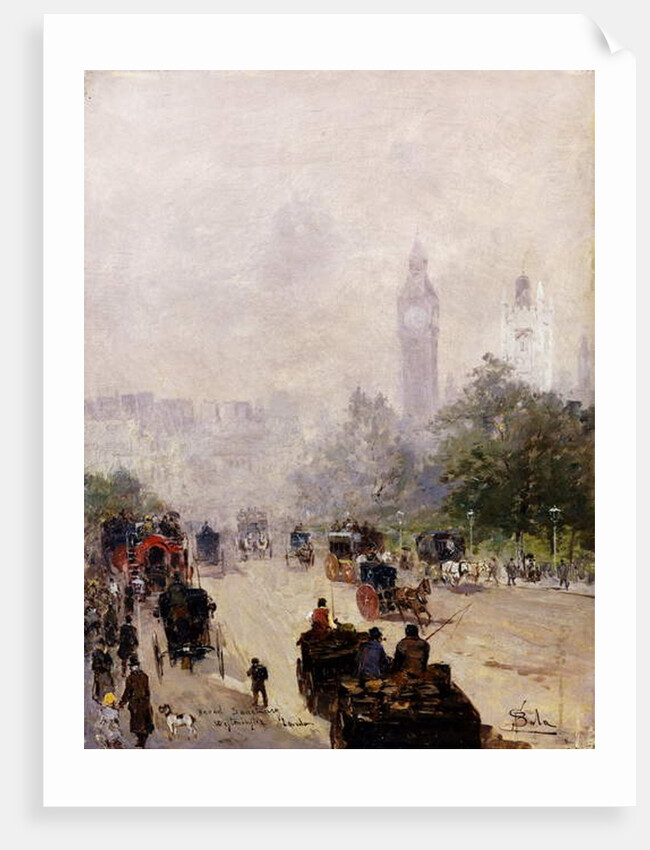 Broad Sanctuary, Westminster, London by Paolo Sala