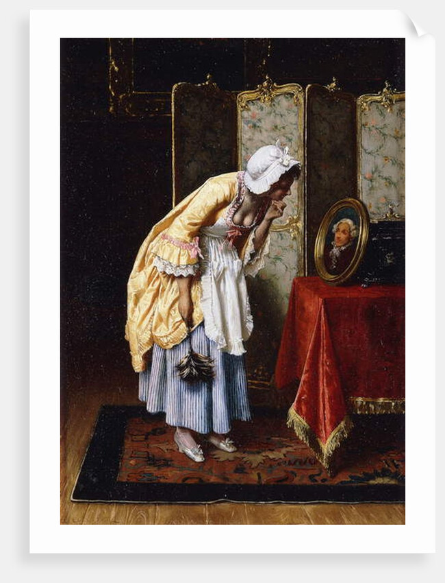 The Secret Admirer, 1871 by Tito Conti