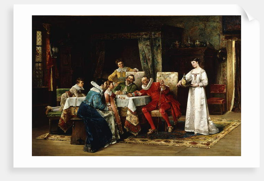 The Visiting Uncle by Vaclav Brozik