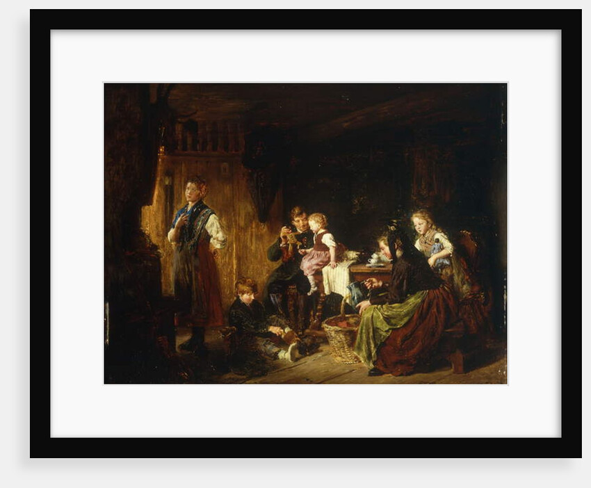 Afternoon Pastimes, 1875 by Felix Schlesinger