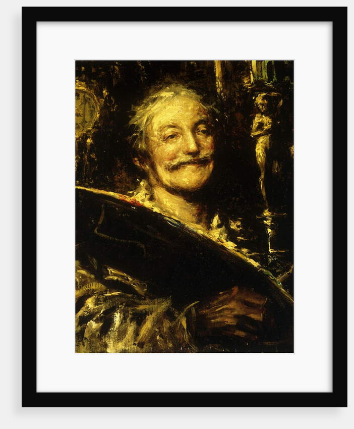 A Self Portrait by Antonio Mancini