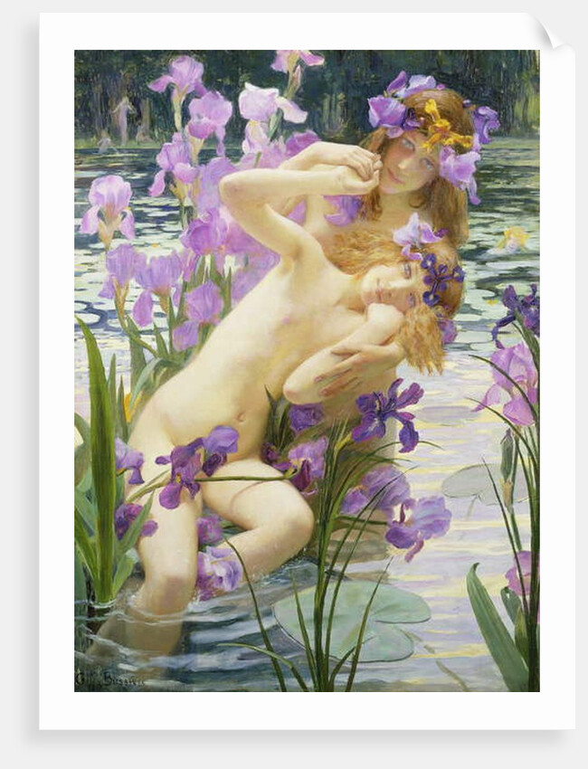 Bathing Nymphs, 1897 by Gaston Bussiere